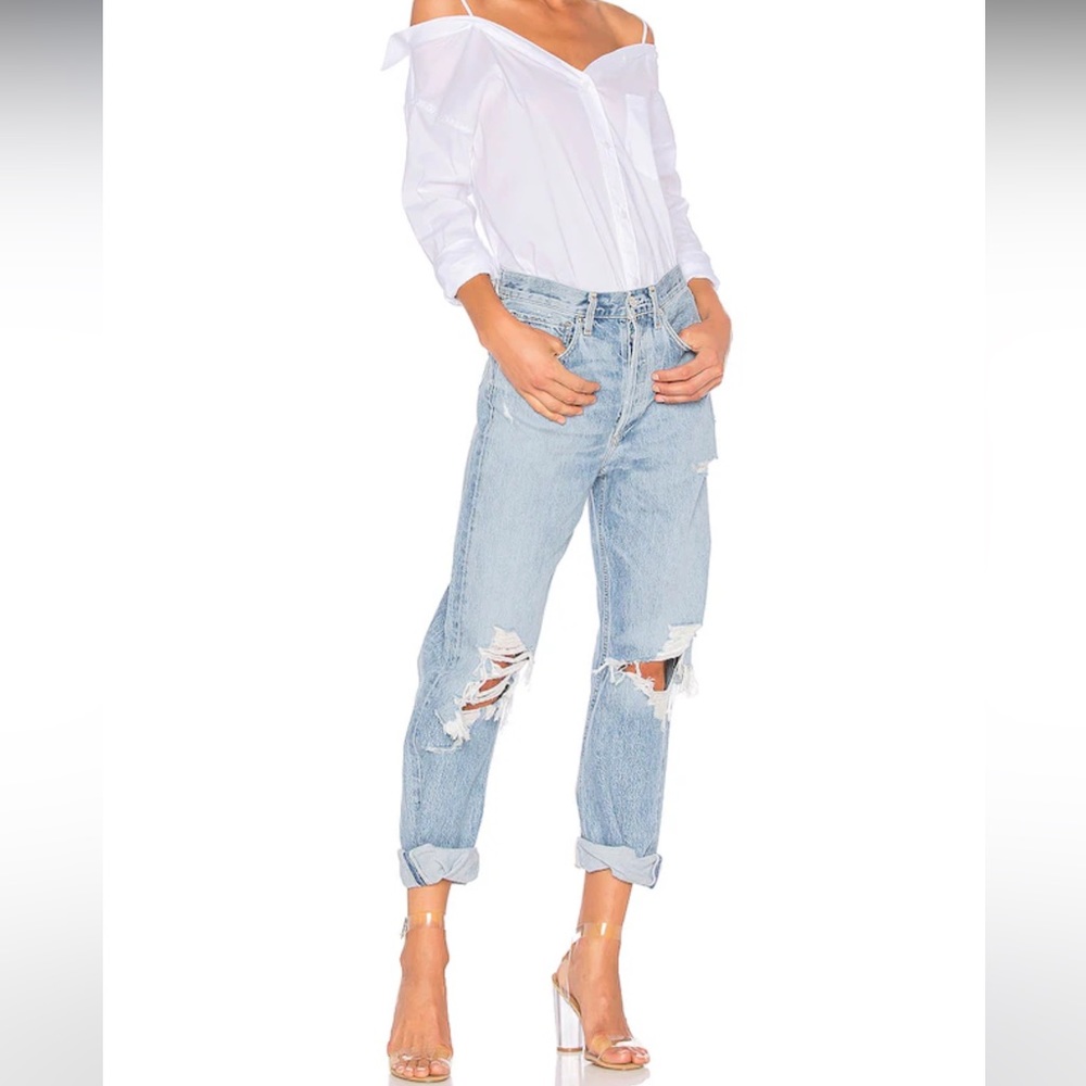 Agolde 90s jeans distressed size 25